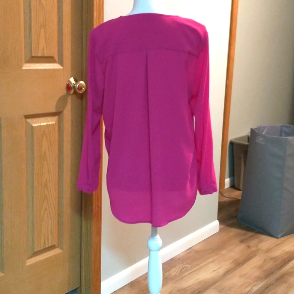 A pink business attire shirt